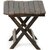 Onlinecrafts Wooden Stool Stool (Brown, Ready)