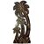 Onlinecrafts Decorative Wooden Wall Key Holder Khajur Wala Wood Key Holder (5 Hooks)