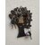 Onlinecrafts Decorative Wooden Wall Key Holder ( 8 Hooks Brown) Wood Key Holder (8 Hooks, Brown)