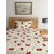 Ambra Linens 140 TC Cotton Single Cartoon Flat Bedsheet (Pack of 1, Vanilla)