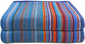 Ambra Linens Terry Cotton 500 GSM Beach, Bath Towel Set (Pack of 2)']