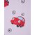 Ambra Linens 140 TC Cotton Single Cartoon Flat Bedsheet (Pack of 1, Mauve)