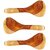 Onlinecraft Ch2938 Kitchen Tools Wooden Spatula (Pack Of 3)