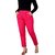 YUVAA Women's Regular Fit COTTON PANT ,Stunning Outfit with Boutique Dress Designs, Stylish Party Dresses(PINK) |M|