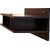 Onlinecrafts Wooden Wall Shelf (Brown ) 20 8 Ka Fatta Wooden Wall Shelf (Number Of Shelves - 3, Brown)
