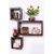 Onlinecrafts Wooden Wall Shelf Wooden Wall Shelf (Number Of Shelves - 3, Brown)