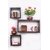 Onlinecrafts Wooden Wall Shelf Wooden Wall Shelf (Number Of Shelves - 3, Brown)