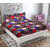 UnV Classical Printed Double Size Bedsheet With Pillow Covers (EZ-05)