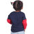 Kid Kupboard Cotton Baby Girls T-Shirt, Multicolor, Full-Sleeves, Crew Neck, 2-3 Years KIDS5694