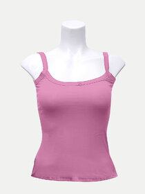 Women Solid  Pink Camisole