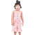 Kid Kupboard Cotton Baby Girls Jumpsuit, Pink, Sleeveless, Square Neck, 4-5 Years KIDS5700