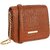 Tan Women Sling Bag