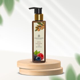 BEAUTY-N-EARTH Argan and Berries Shower Gel, 200ml  shower gel for women  body wash for women + men  for all skin types