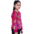Kid Kupboard Cotton Girls Sweatshirt, Dark Pink, Full-Sleeves, Crew Neck, 7-8 Years KIDS5702