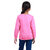 Kid Kupboard Cotton Girls Sweatshirt, Light Pink, Full-Sleeves, Crew Neck, 7-8 Years KIDS5703