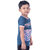 Kid Kupboard Cotton Boys T-Shirt, Blue, Half-Sleeves, Crew Neck, 6-7 Years KIDS5712