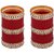 Lucky Jewellery Red Punjabi Chura Bridal Wedding Bangle Set For Women (773-M1C1-LJ156-R22)