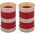 Lucky Jewellery Maroon Punjabi Chura Bridal Wedding Bangle Set For Women (898-M1C1-LJ157-M22)