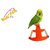Bird Toy Swing Acrylic - Good for Fun  Play for Grey Parrot, Sun Conure Lovebirds Cockateils Finch  Canary BIRDS' PARK