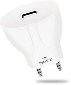 SIGNATIZE 1 USB Port 2.5A Wall Charger, USB Wall Charger Fast Charging Adapter-SZ-2046