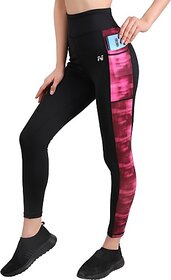 Ninq Printed Women Multicolor Tights