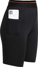 Ninq Solid Women Black Tights