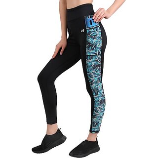Ninq Printed Women Multicolor Tights
