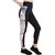 Ninq Printed Women Black Tights