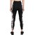 Ninq Printed Women Black Tights