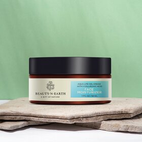 BEAUTY-N-EARTH Aqua Lite Gel Cream with Hyaluronic Acid, 50ml | hyaluronic acid moisturizer | face cream for oily skin + face cream for women