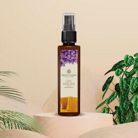 BEAUTY-N-EARTH Honey Lavender Face Mist, 100ml  honey + lavender  face mist spray  face toner for oily skin
