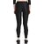 Ninq Striped Women Black Tights