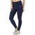 Ninq Ankle Length Western Wear Legging (Blue, Solid)