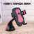 Signatize  Mobile Holder  Handlebar Phone Clip Stand  360 Degree Rotation 3.5 to 7 Inches Mobile Phone