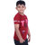 Kid Kupboard Cotton Boys T-Shirt, Maroon, Half-Sleeves, Crew Neck, 7-8 Years KIDS5723