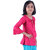 Kid Kupboard Cotton Girls Kurti, Pink, Full-Sleeves, 7-8 Years KIDS5738