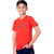 One Sky Boys Printed Pure Cotton T Shirt (Red, Pack of 1)