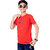 One Sky Boys Printed Pure Cotton T Shirt (Red, Pack of 1)