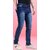 PRJ IN STYLE Slim Men Dark Blue Jeans