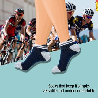 Sarvatr Ultimate Comfort Unisex Solid Ankle-Length Cotton Lupi Socks  Free Size for Men and Women (pack of 5)