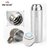 Signatize Coffee Thermos Stainless Steel Vacuum Flask with 3 Steel Cup, 500ml/16.9oz Insulated Bottle with Cup-Steel