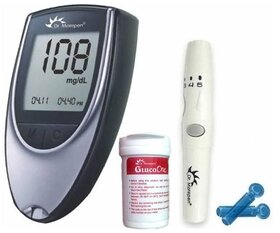 Dr Morepen Blood Glucose Monitor BG 03 with 50 Test Strips