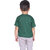 Kid Kupboard Cotton Baby Boys T-Shirt, Green, Half-Sleeves, Round Neck, 4-5 Years KIDS5750