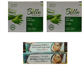 Bella Neem  Aloe Vera Soap 2+1 Acnica Plus Cream