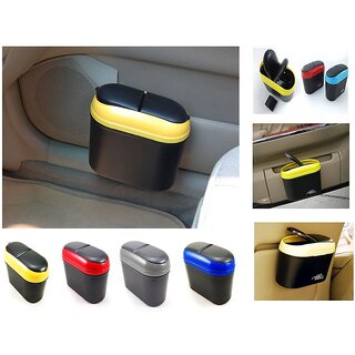 Takecare Multicolour Car Trash Bin / Stylish Dustbin Forfiat Linea