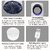 Eco Friendly Mosquito Killer Trap Lamp, Mosquito Killer Lamp For Home, Usb Powered Electronic Fly Inhaler (Black)