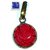Urancia Ittalian Red Coral Moonga Ganapati Panchdhatu Alloy Locket Pendant For Fengshui Vastu Home