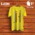 Graphic Print Men Yellow Round Neck Polyester Casual T-Shirt