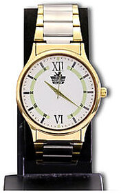 Golden Platinum Men's Watch