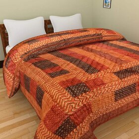 Jaipuri Razai Double Bed Cotton Jaipuri Razai Light Weight With Cotton Filling Traditional Jaipuri Razai/Comforter/Quilt /Jaipuri Rajai/Blanket/Ac Blanket